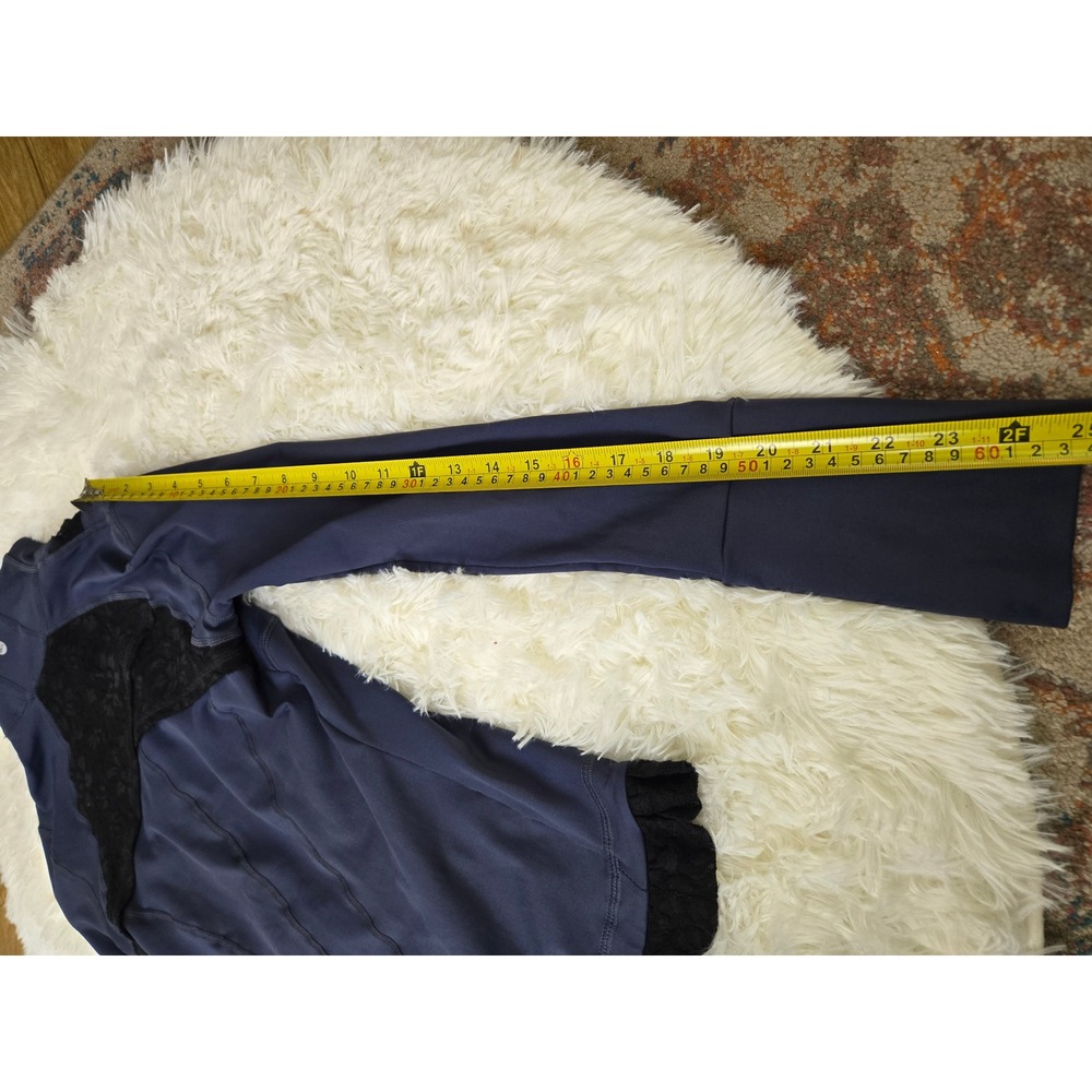 Vimmia Fitted Jacket Full Zip Lace Trim‎ Athleisure Activewear Small - Picture 7 of 10